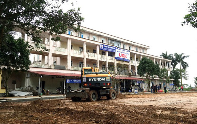 Hà Nội xây xong bệnh viện dã chiến để điều trị bệnh nhân Covid-19 (Ảnh Internet)