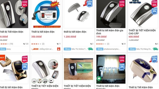 Không có thiết bị tiết kiệm điện, chỉ là chiêu trò lừa đảo (Ảnh Internet)