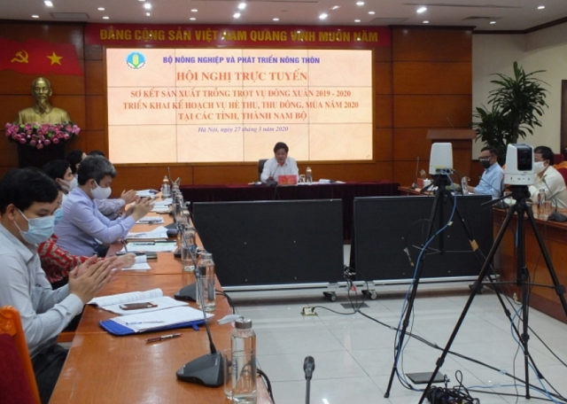 Quang cảnh Hội nghị tổ chức sáng 27/3