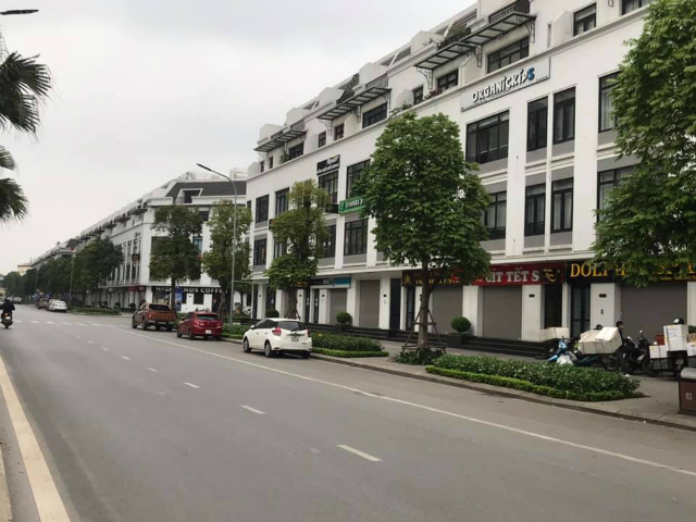 Tuy nhiên, dãy shophouse gần như không hoạt động