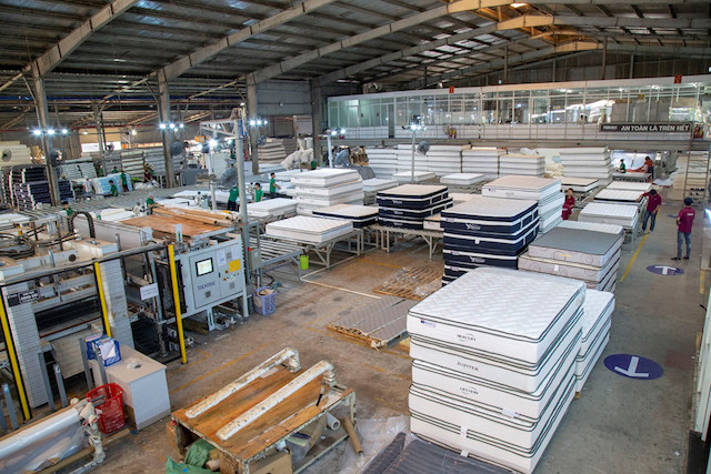 Đệm mút Việt Nam bị Hoa Kỳ điều tra chống bán phá giá, chống trợ cấp (Ảnh: Internet)