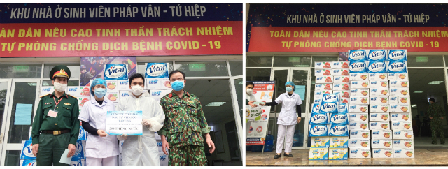 Khu cách ly tập trung Pháp Vân – Tứ Hiệp – 200 thùng nước, ngày 04/04/2020