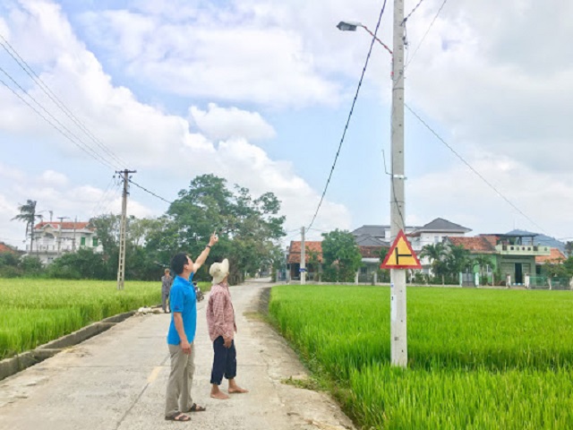 Các tuyến đường ở Hòa Trị đã được bê tông hóa (Ảnh TL)