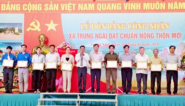 Với sự đồng hành của các HTX, NTM xã Trung Ngãi đang chuyển biến mạnh mẽ (Ảnh TL)