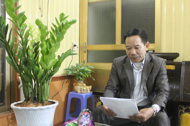 Ông Nguyễn Bính Lừng - GĐ HTX nông nghiệp Thiên Hương