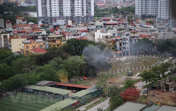 Ô nhiễm không khí trong tháng Ba đã giảm (Ảnh Internet)