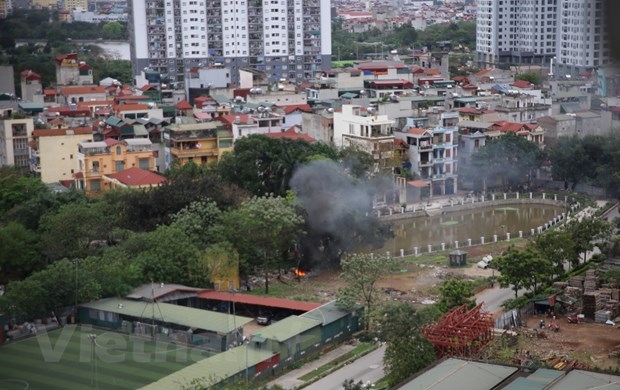 Ô nhiễm không khí trong tháng Ba đã giảm (Ảnh Internet)