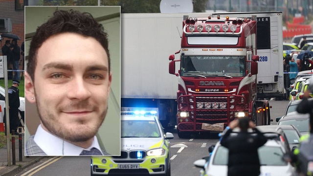 Vụ 39 thi thể người Việt trong container: Tài xế Anh nhận 39 tội ngộ sát (Ảnh: Sky News)