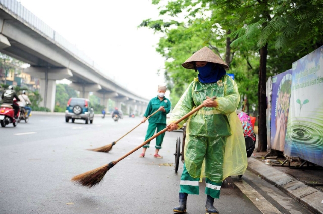 HTX Thành Công quyết tâm đảm bảo vệ sinh môi trường tại địa bàn phụ trách (Ảnh: TL)