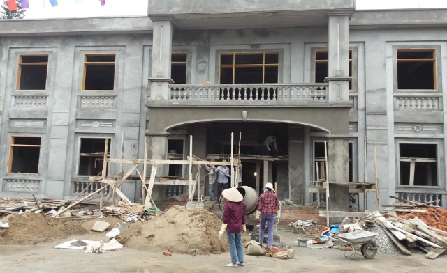 Những năm trước, HTX xây dựng 670 (Đồ Sơn) làm không hết việc, thì năm nay các công việc ký kết được để triển khai không nhiều. Ảnh T.V