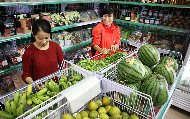 Phú Thọ đặt mục tiêu các huyện phải hình thành ít nhất 1 điểm kinh doanh thực phẩm an toàn (Ảnh: TL)