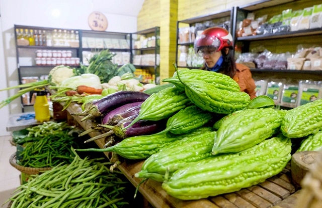 HTX Thu Bồn Mart cung cấp sản phẩm sạch đạt chuẩn VietGAP.