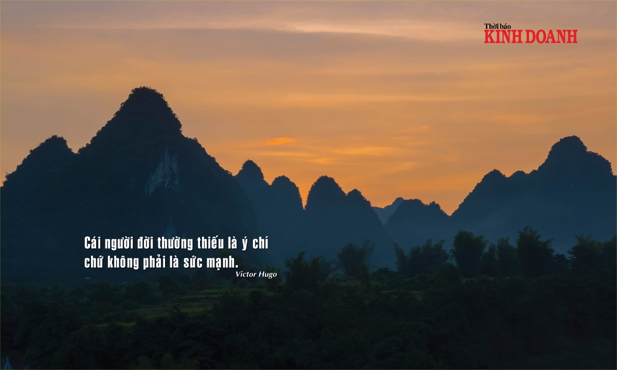 Cái người đời thường thiếu là ý chí chứ không phải là sức mạnh. Victor Hugo