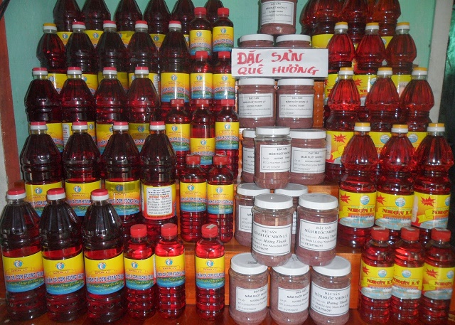 Sản phẩm nước mắm Nhơn Lý có đầu ra thuận lợi nhờ sự ra đời của HTX Hương Thanh (Ảnh: TL)