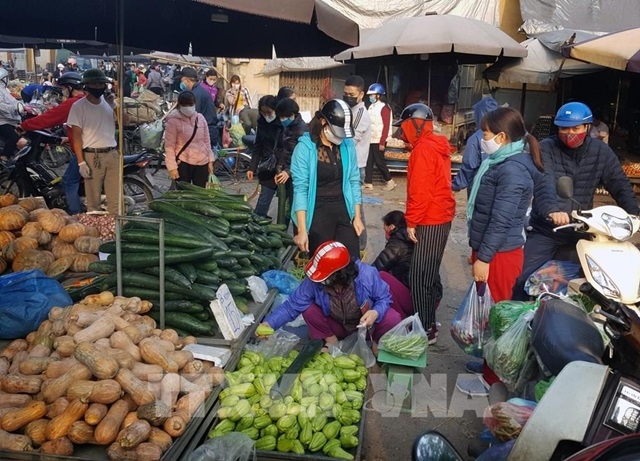 Hà Nội sẽ xét nghiệm nhanh virus SARS-CoV-2 tại các chợ đầu mối ngày 18-19/4 (Ảnh Internet)