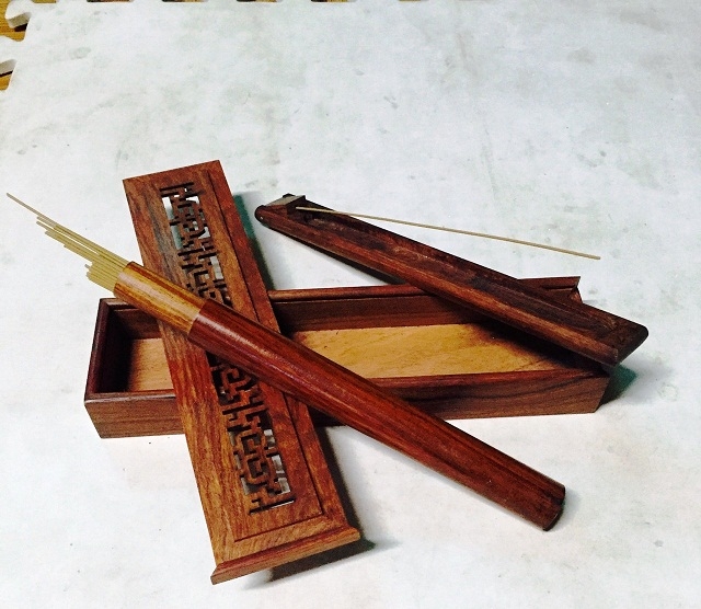 Nhang trầm không tăm cao cấp của THT hương trầm Kỳ Nam đang tìm đường xuất khẩu, mở rộng thị trường (Ảnh: TL)