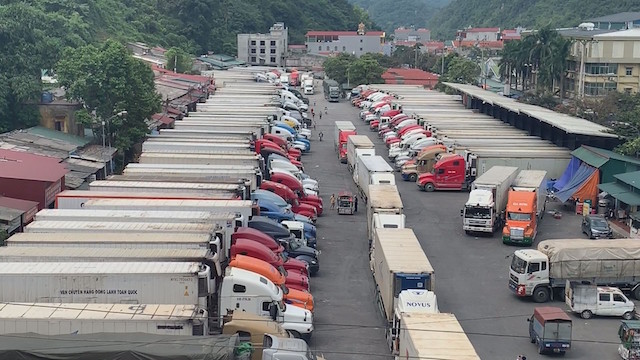 Hạn chế đưa hàng lên các cửa khẩu thuộc địa bàn tỉnh Lạng Sơn (Ảnh: Internet)