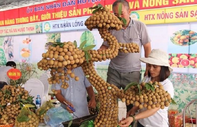 Sản phẩm nhãn lồng là một trong những thế mạnh của ngành nông nghiệp Hưng Yên trong chương trình OCOP (Ảnh: TL)