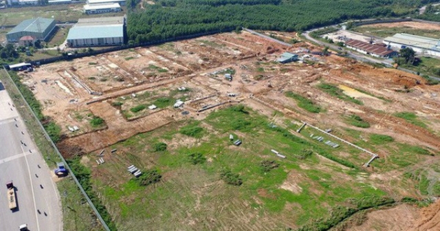 Hiện trạng đất khu vực sẽ xây dựng sân bay Long Thành (Ảnh: Internet)