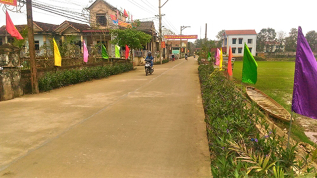 Ngoài liên kết bao tiêu sản phẩm, nâng cao đời sống của thành viên, các HTX cùng với cả nước có nhiều đóng góp tích cực vào phong trào xây dựng NTM (Ảnh: TL)