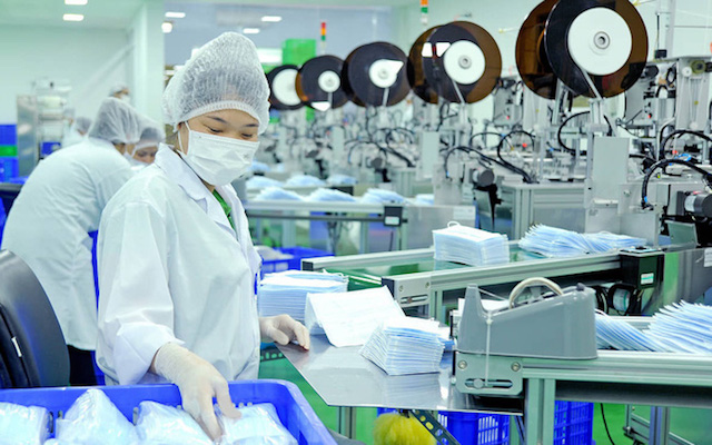 Danameco đầu tư thêm 6 dây chuyền sản xuất khẩu trang y tế (Ảnh: Internet)