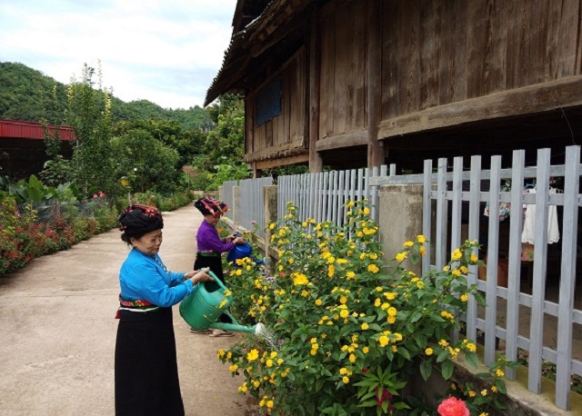 Bộ mặt nông thôn ở Mường Sang đang thay đổi từng ngày (Ảnh: TL)