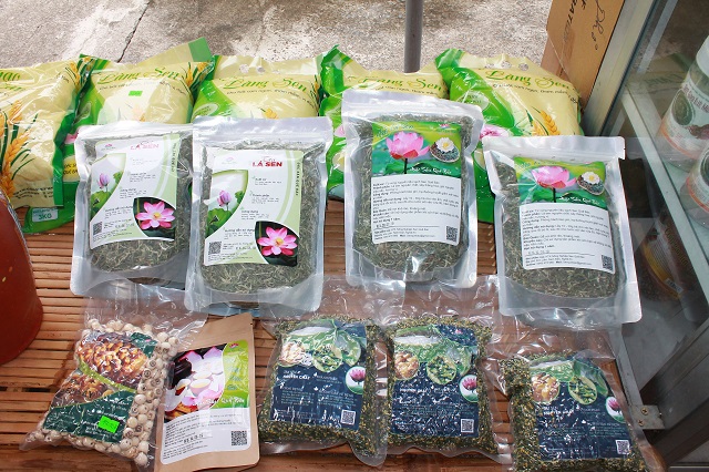 HTX Sen quê Bác có đến 5 sản phẩm chủ lực được lựa chọn để tham gia OCOP