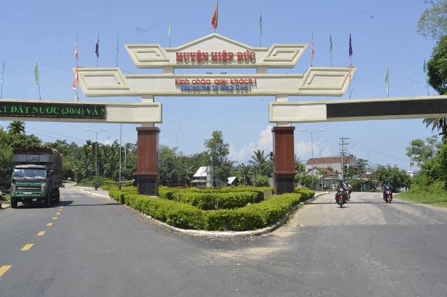 Xây dựng NTM ở Hiệp Đức đã làm cho kinh tế phát triển, đời sống được nâng lên. (Ảnh: TL)