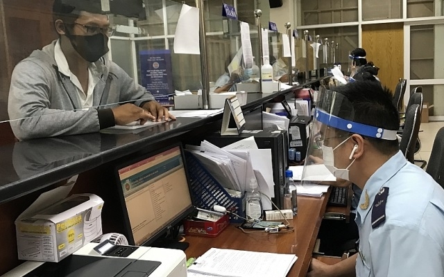 Gần 4.400 container gạo xuất khẩu qua cảng Cát Lái đã được thông quan (Ảnh Internet)