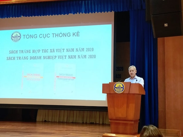 Tổng cục Thống kê công bố Sách trắng HTX năm 2020 (Ảnh: Lê Thúy)