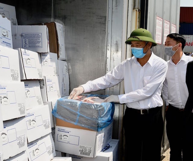 Bộ NN&PTNT yêu cầu tạo mọi điều kiện để nhập khẩu thịt lợn (Ảnh: Bộ NN&PTNT)