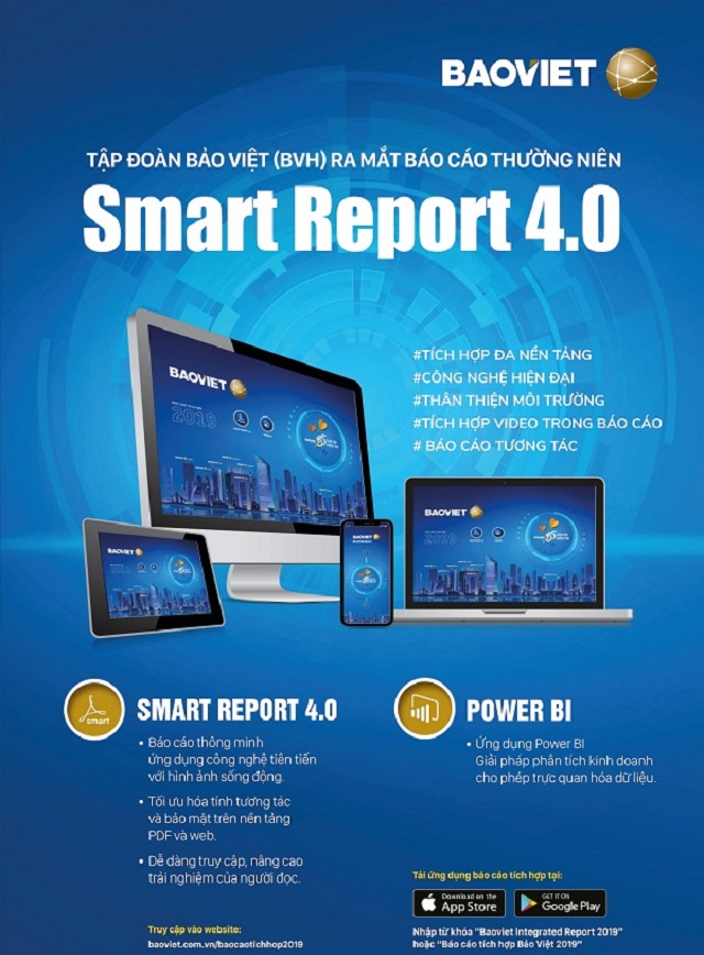 Tập đoàn Bảo Việt ra mắt Báo cáo thường niên Smart Report 4.0