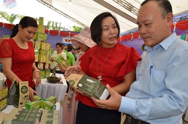 Các sản phẩm từ thảo dược của HTX Tâm An được người tiêu dùng công nhận (Ảnh: TL)