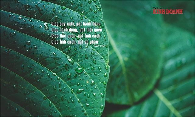 Gieo suy nghĩ, gặt hành động Gieo hành động, gặt thói quen Gieo thói quen, gặt tính cách Gieo tính cách, gặt số phận Dick Lyles