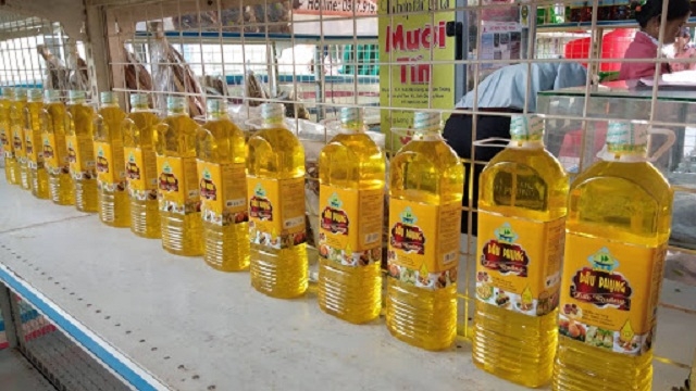 Dầu phụng Đất Quảng là sản phẩm OCOP được xếp hạng 3 sao (Ảnh: TL)