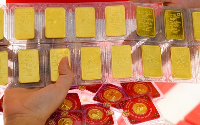 Giá vàng thu hẹp khoảng cách mua-bán (Ảnh Internet