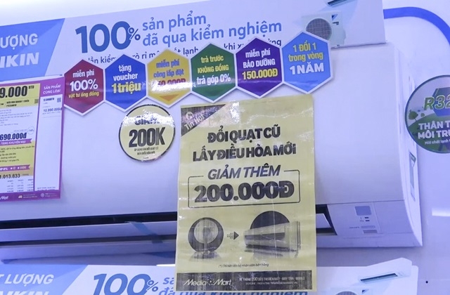 Đầu hè, hàng điện máy giảm giá đến 50% (Ảnh Internet)