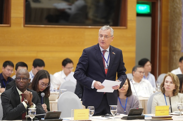 Ông Nicolas Audier, Chủ tịch Hiệp hội Doanh nghiệp châu Âu tại Việt Nam (Ảnh: VGP)