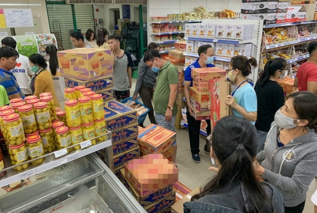 Thị trường nội địa sẽ là cứ điểm quan trọng giúp các doanh nghiệp Việt tiêu thụ sản phẩm (ảnh internet)