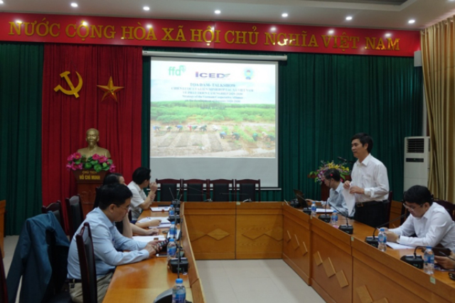 Tọa đàm góp ý vào dự thảo “Kế hoạch chiến lược của Liên minh HTX Việt Nam về phát triển kinh tế hợp tác, HTX trong lĩnh vực lâm nghiệp, giai đoạn 2020-2030”.