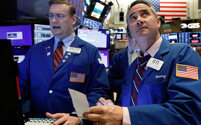 Phố Wall diễn biến trái chiều (Ảnh Internet)