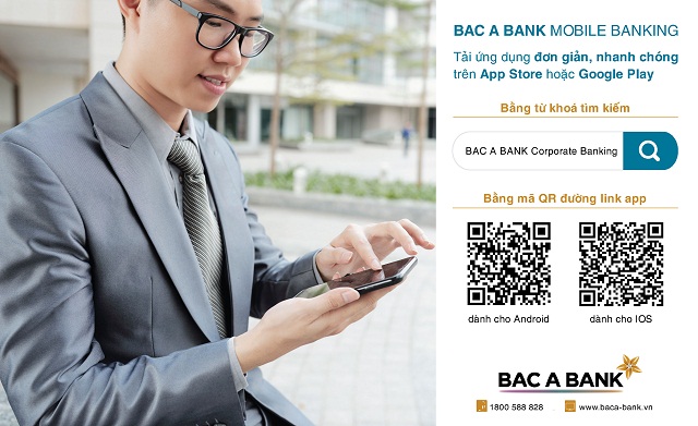 Hướng dẫn cài app BAC A BANK Mobile Banking