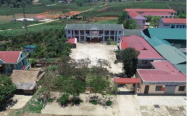 Một góc xã Phổng Lái sau quá trình xây dựng nông thôn mới và nông thôn mới nâng cao (Ảnh: TL)