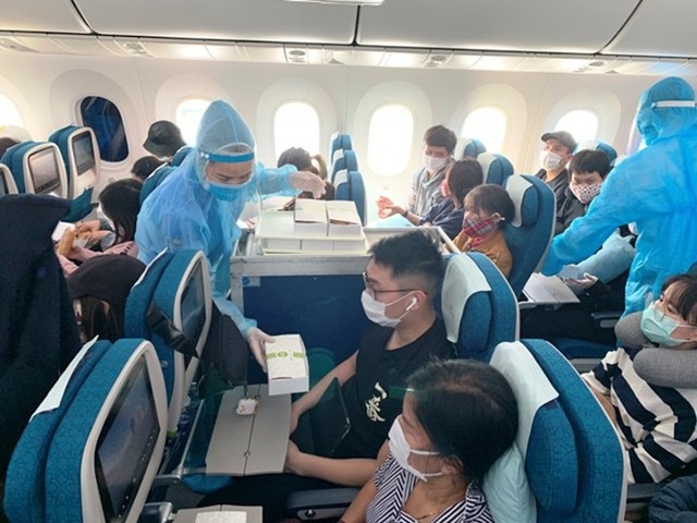 Thêm 15 chuyến bay đưa 4.300 công dân Việt Nam về nước tránh dịch (Ảnh Internet)