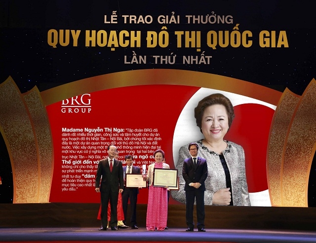 BRG được vinh danh với nhiều giải thưởng trong lĩnh vực bất động sản