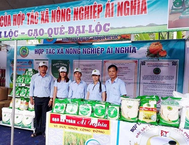 Mô hình của HTX nông nghiệp Ái Nghĩa đã tác động vào phát triển kinh tế - xã hội tại địa phương (Ảnh:TL)