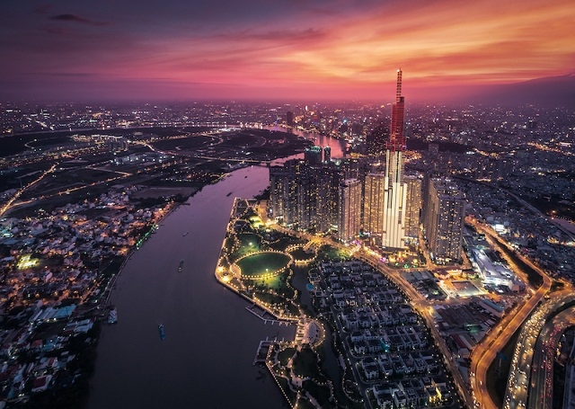 Tòa tháp Landmark 81 – Khu đô thị Vinhomes Central Park – TP.HCM