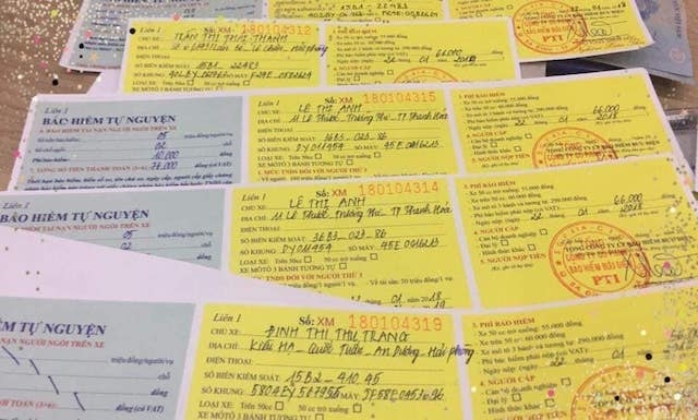 Hiện tỷ lệ tham gia bảo hiểm của xe máy trên cả nước còn thấp, chỉ khoảng 30% là xe máy trong tổng số gần 60 triệu xe