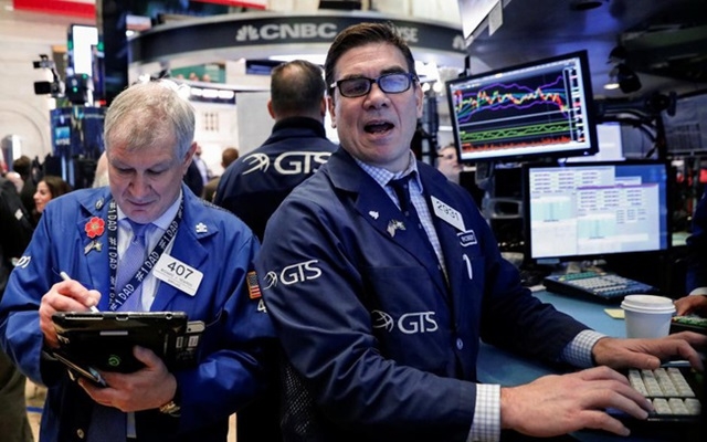 Chứng khoán Mỹ đồng loạt tăng điểm mạnh (Ảnh Internet)