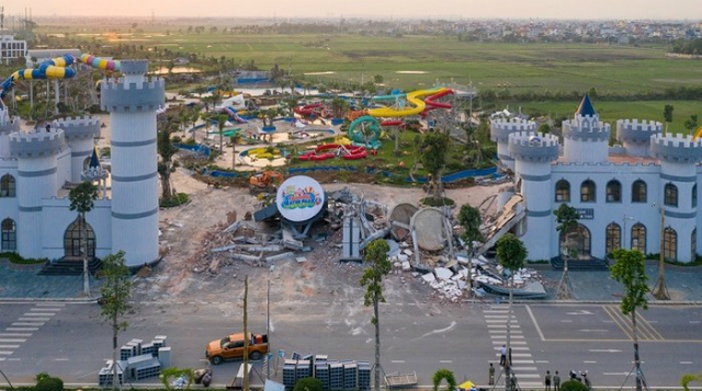Công viên nước Thanh Hà bị tháo dỡ từ hồi đầu năm 2020 (Ảnh: TL)